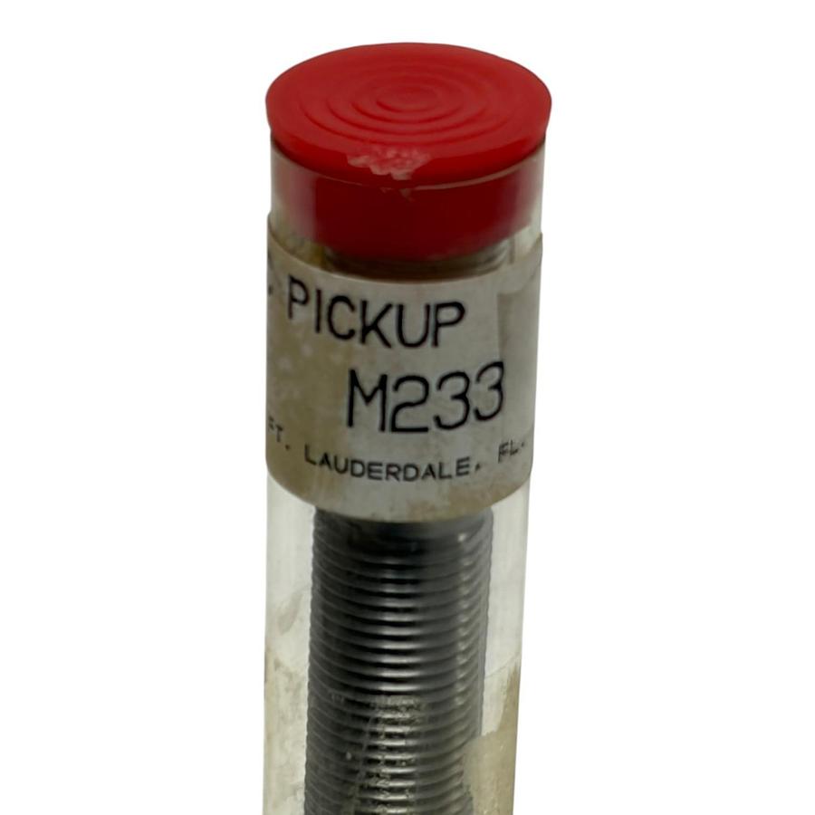 Used Dynalco M233 Magnetic Pickup Speed Sensor High Sensitivity 5/8-18 2 Pin - New