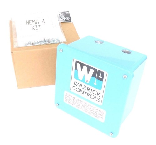Used NIB WARRICK CONTROLS NEMA 4 ENCLOSURE W/ HARDWARE KIT