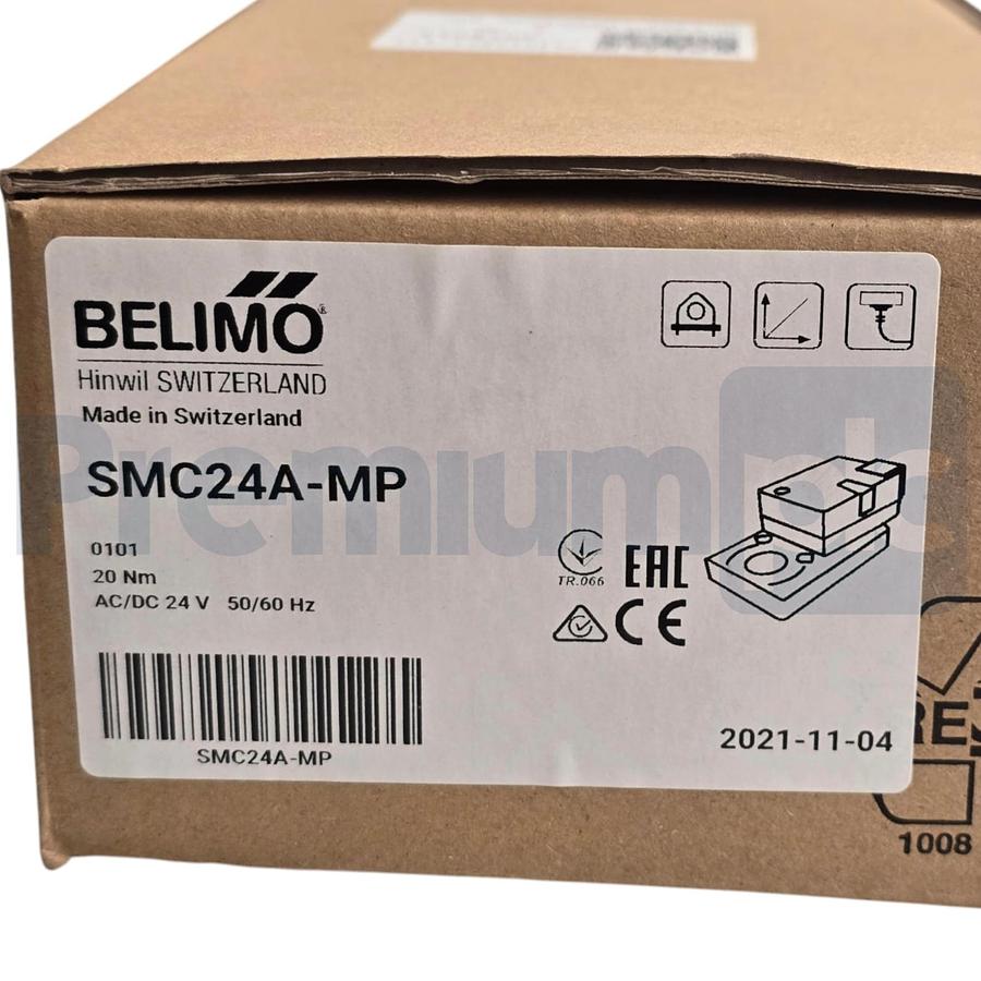Used Belimo SMC24A-MP Damper Fast Running Rotary Actuator 20 Nm24V AC/DC NSMP