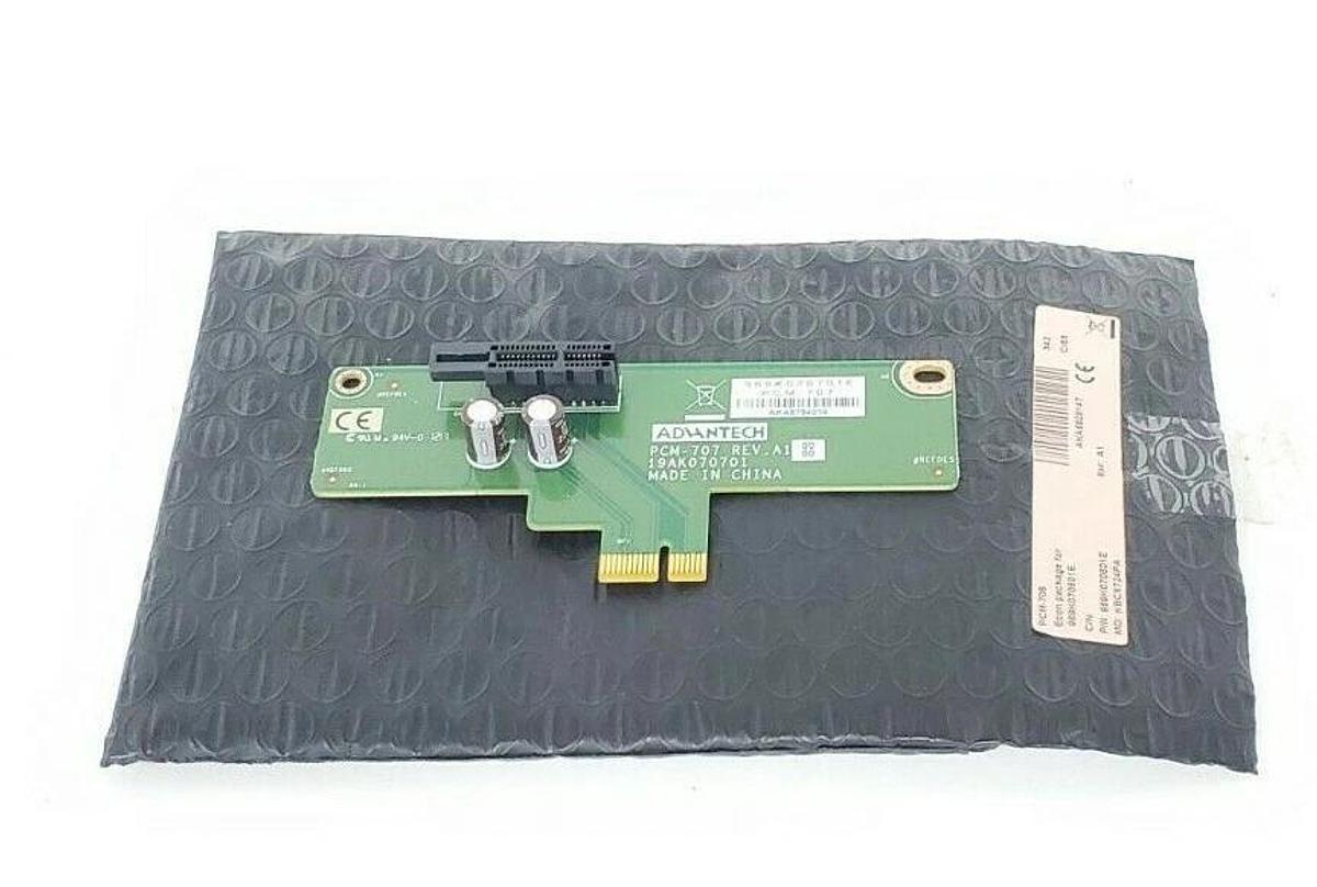 Used NEW ADVANTECH PCM-707 REV. A1 EXPANSION CARD 19AK070701 969K070701E