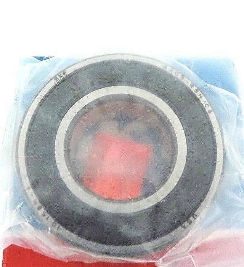 Used LOT OF 2 NEW SKF 6205RSJEM SINGLE ROW BALL BEARINGS 6205-RSJEM