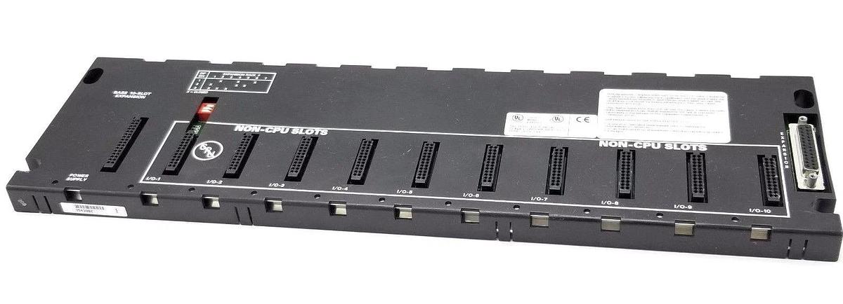 Used GE FANUC IC693CHS392H BASE 10-SLOT EXPANSION EMI ENHANCED