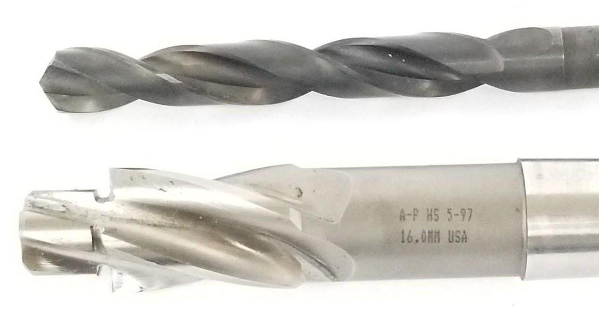 Used METRIC BLUE FASTENER INSTALLATION SET W/ 14.00MM TAP DRILL & 16.00MM COUNTERBORE