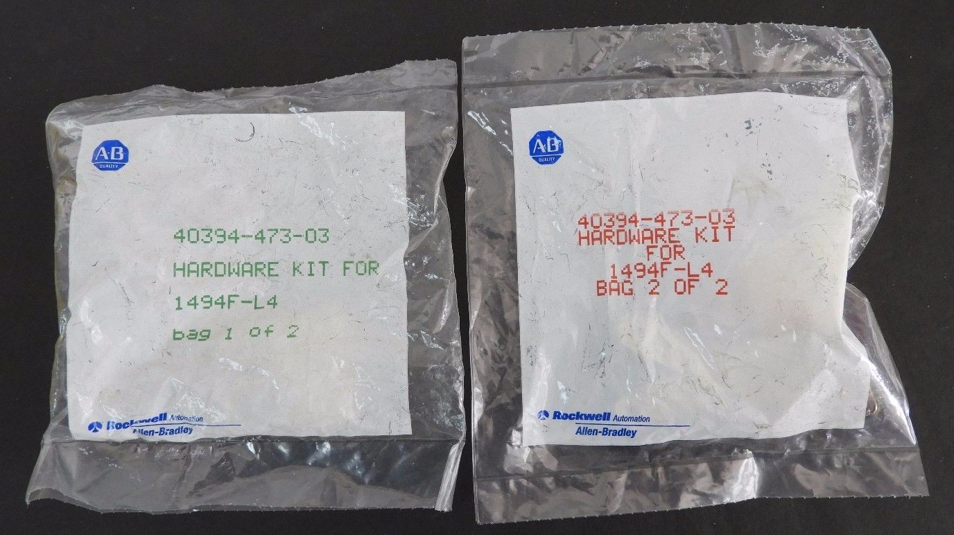 Used NEW ALLEN BRADLEY 40394-473-03 HARDWARE KITS FOR 1494F-L4, 4039447303