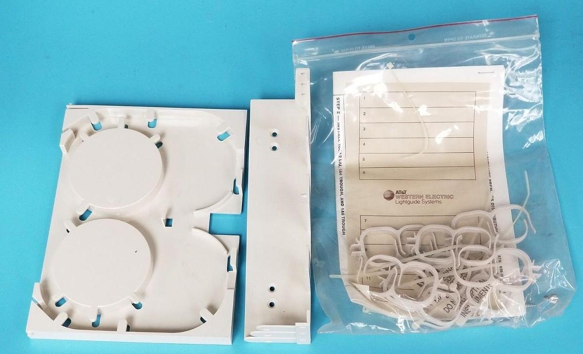 Used NEW AT&T WESTERN ELECTRIC 105289656 ONE D-181706 KIT OF PARTS (INCOMPLETE)