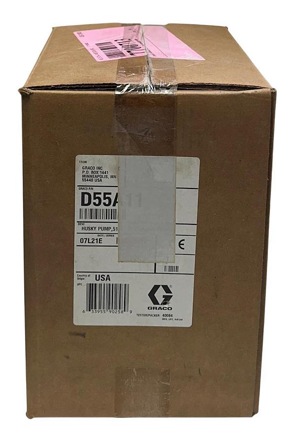 GRACO D55A11 HUSKY 515 PVDF 1/2'' NPT DIAPHRAGM PUMP 15-57GPM OEM NSMP
