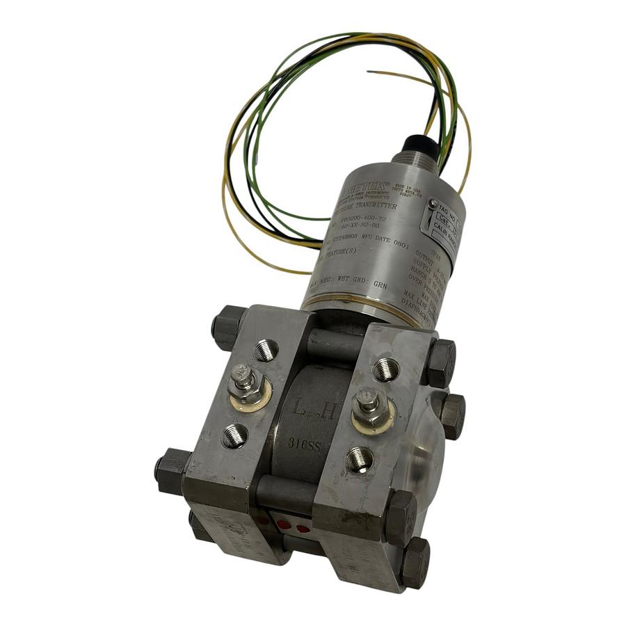 Used AMETEK PD3200-400-72 Pressure Transmitter Gulton-Statham 0-100 KPA New Surplus
