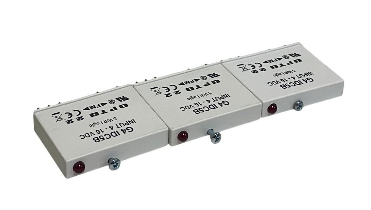 3 OPTO 22 G4 IDC5B DIGITAL I/O INPUT MODULES 4-16VDC 5V LOGIC OEM G4IDC5B NSNP