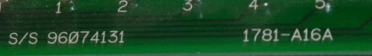 Used ALLEN BRADLEY 1781-A16A PC BOARD 1781A16A