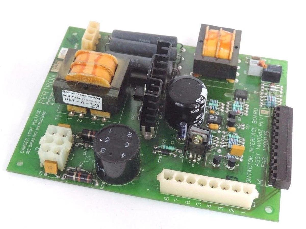 Used SQUARE D 1400582 CONTACTOR INTERFACE BOARD REV. H, FAB. 1300176