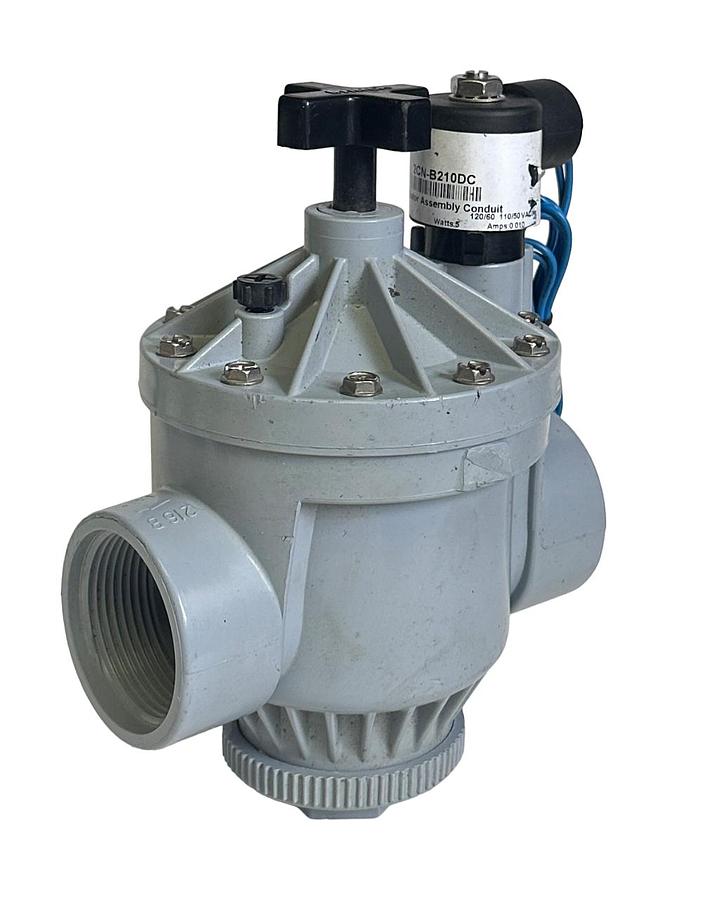 Used NEW B/C VALVE 2CN-B210DC / 2CNB210DC ACTUATOR ASSEMBLY CONDUIT 110/120VAC 5W