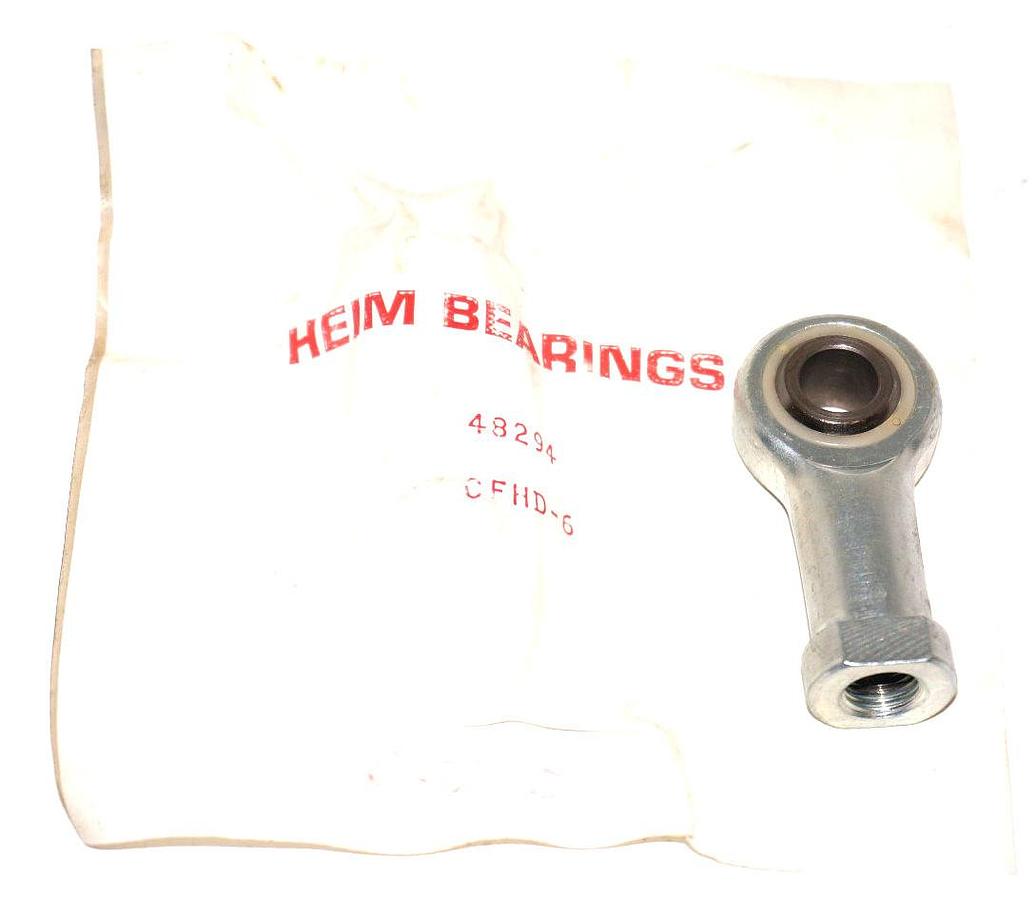 Used LOT OF 2 NEW HEIM CFHD-6 BEARING RODS 48294 CFHD6