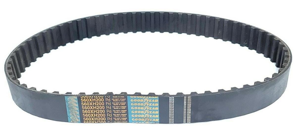 Used NEW GOODYEAR 560XH200 POWERGRIP TIMING BELT 64 TEETH 2'' WIDTH