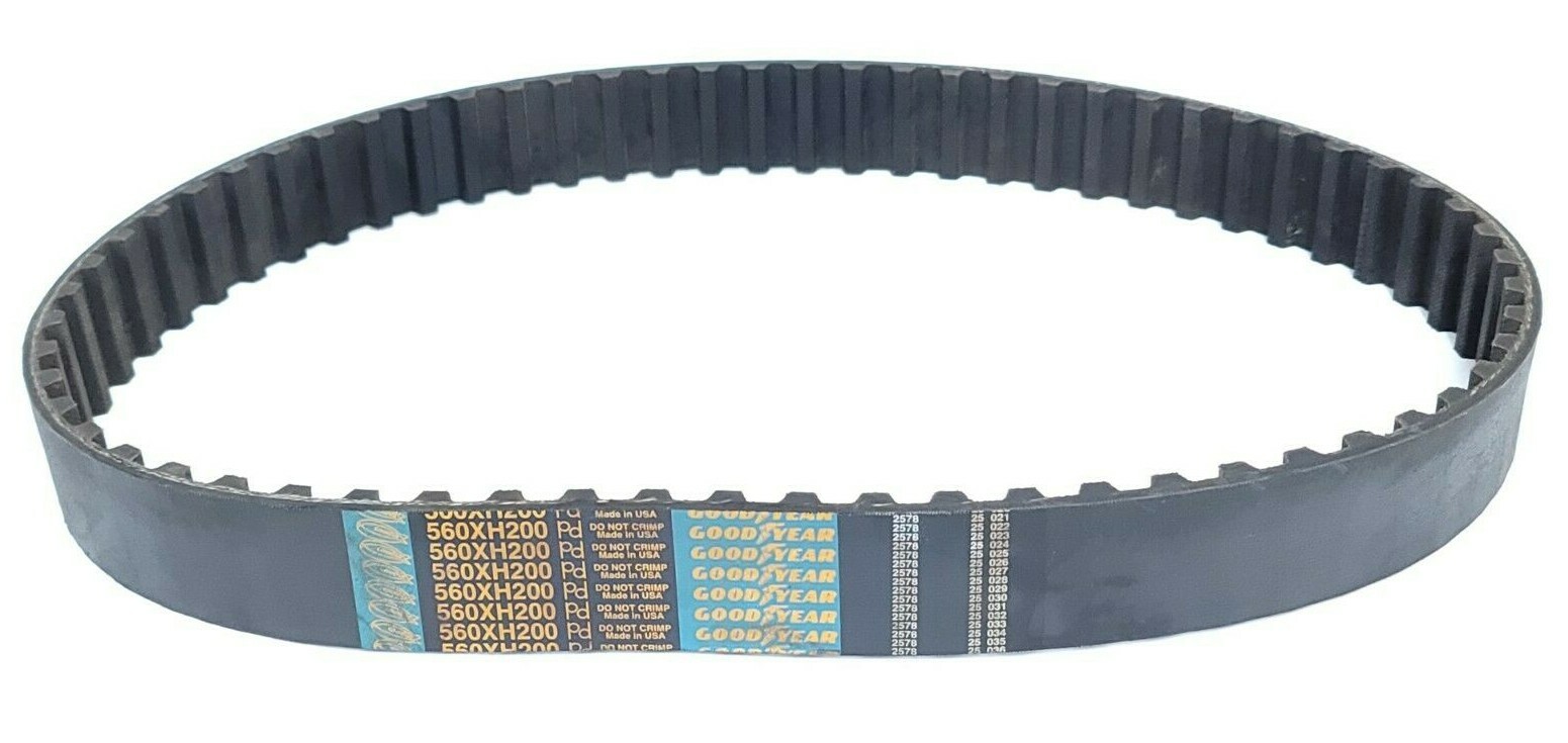 Used NEW GOODYEAR 560XH200 POWERGRIP TIMING BELT 64 TEETH 2'' WIDTH