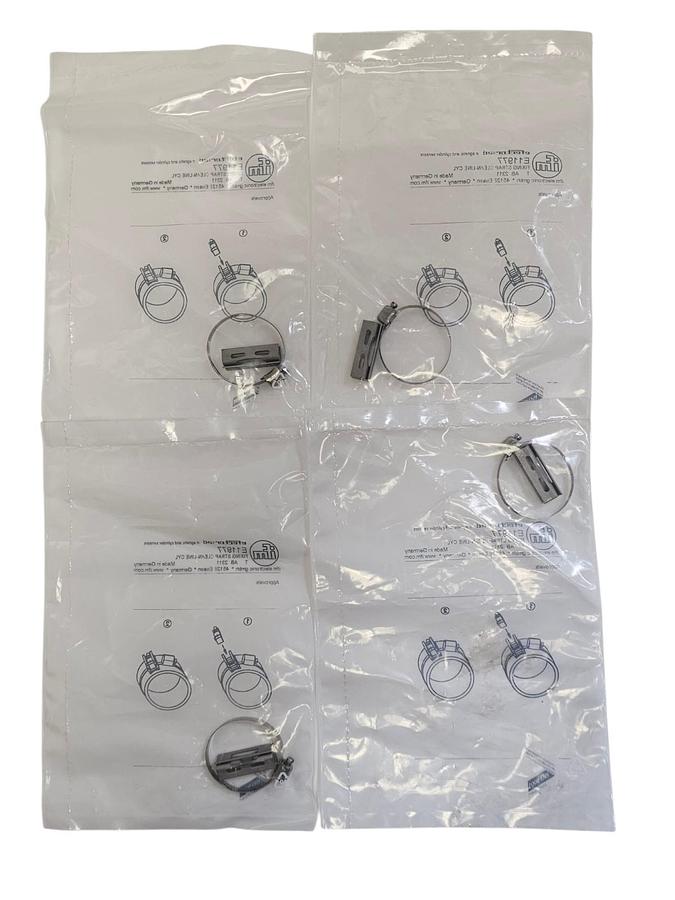 LOT OF 4 NEW IFM EFECTOR FIXING STRAP CLEAN-LINE CYL E11977 NSFP