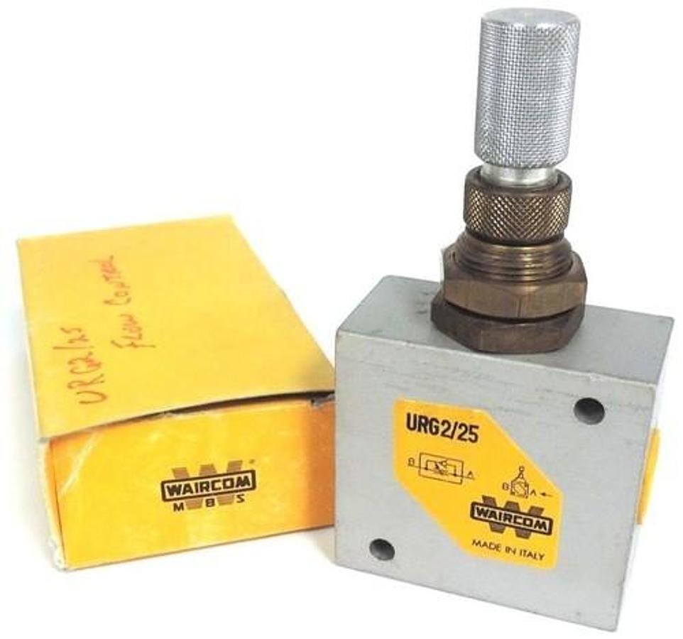 Used NEW WAIRCOM URG2/25 FLOW REGULATOR VALVE URG MODEL