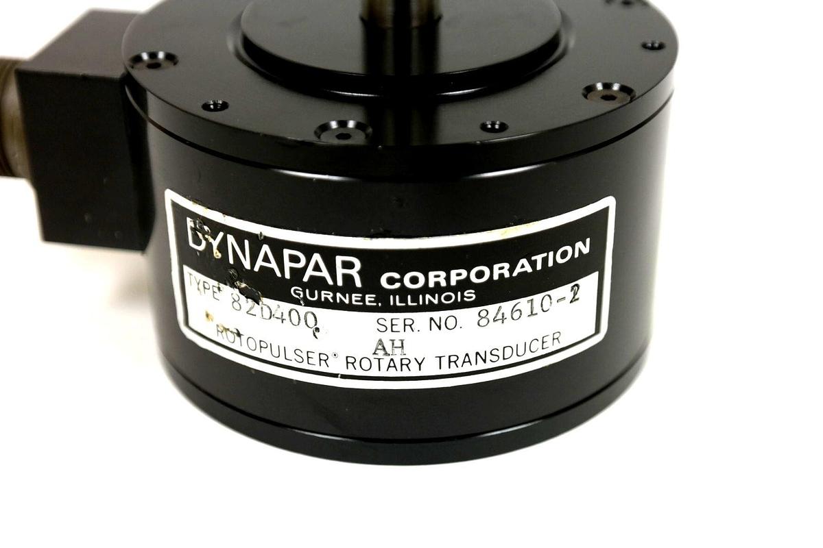 Used DYNAPAR 82D ROTOPUSLER ROTARY TRANSDUCER 82D400 AH