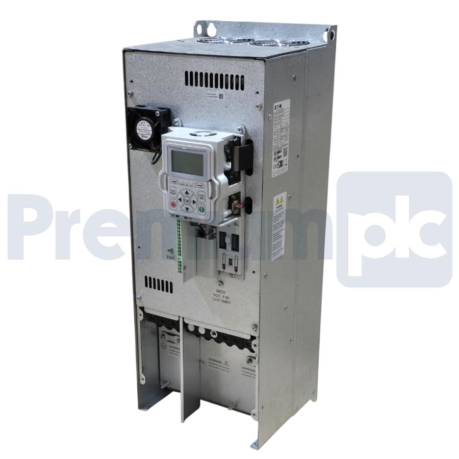 Used EATON DG1-34087FN-C21C PowerXL DG1 VFD 60/75HP 3P/440-500V 9702-4012-00P NSNP