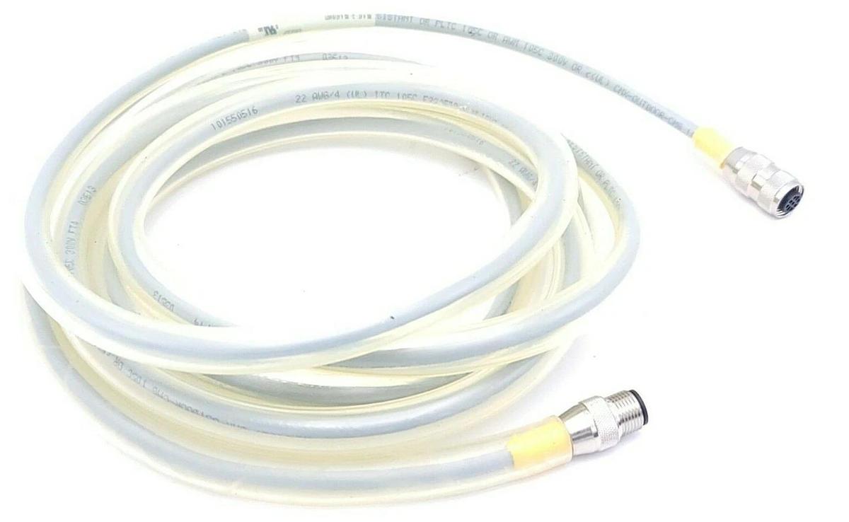 NEW TURCK RK 4.4T-3-RS 4.4T/S1077 EUROFAST MOLDED CORDSET ID NO. U2-02842