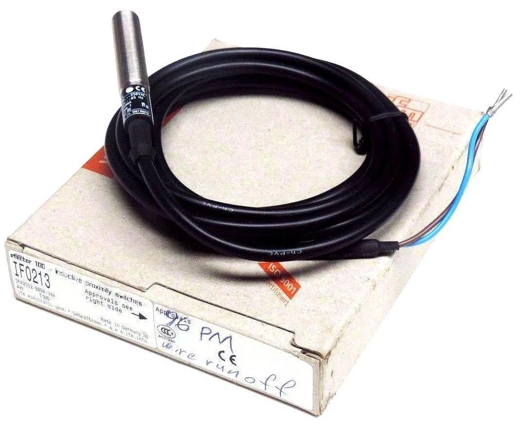Used NIB IFM EFECTOR IF0213 PROXIMITY SWITCH IFA2002-BBOW/V4A