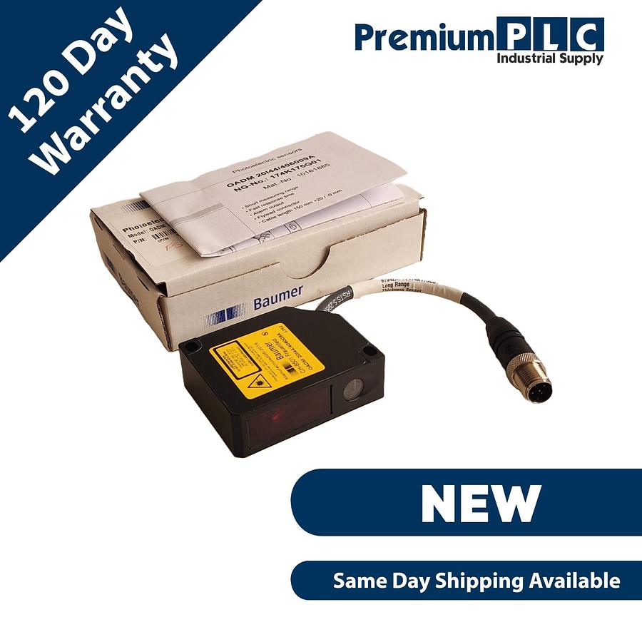 Used NEW BAUMER CH-8501 / OADM 20I44/406009A DISTANCE LASER POSITION SENSOR 10161885