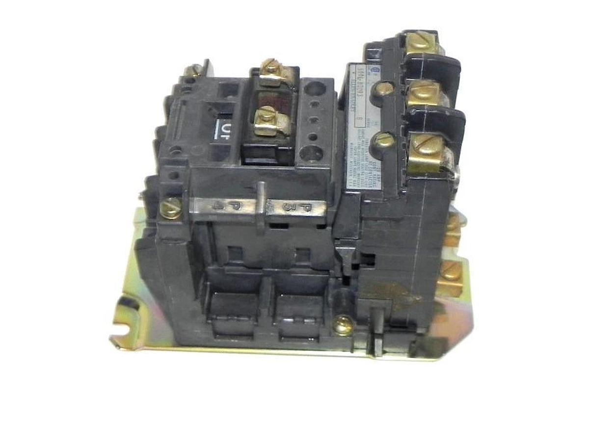 Used ALLEN BRADLEY 500L-BOD93 AC CONTACTOR, SERIES B, 30A, 500LB0D93