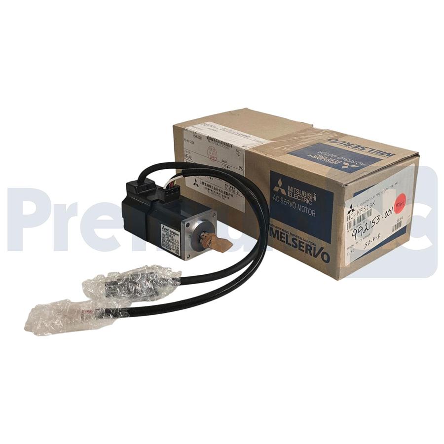 Used MITSUBISHI ELECTRIC HC-KFS13K / HCKFS13K MELSERVO J2S AC SERVO MOTOR 100W NSMP