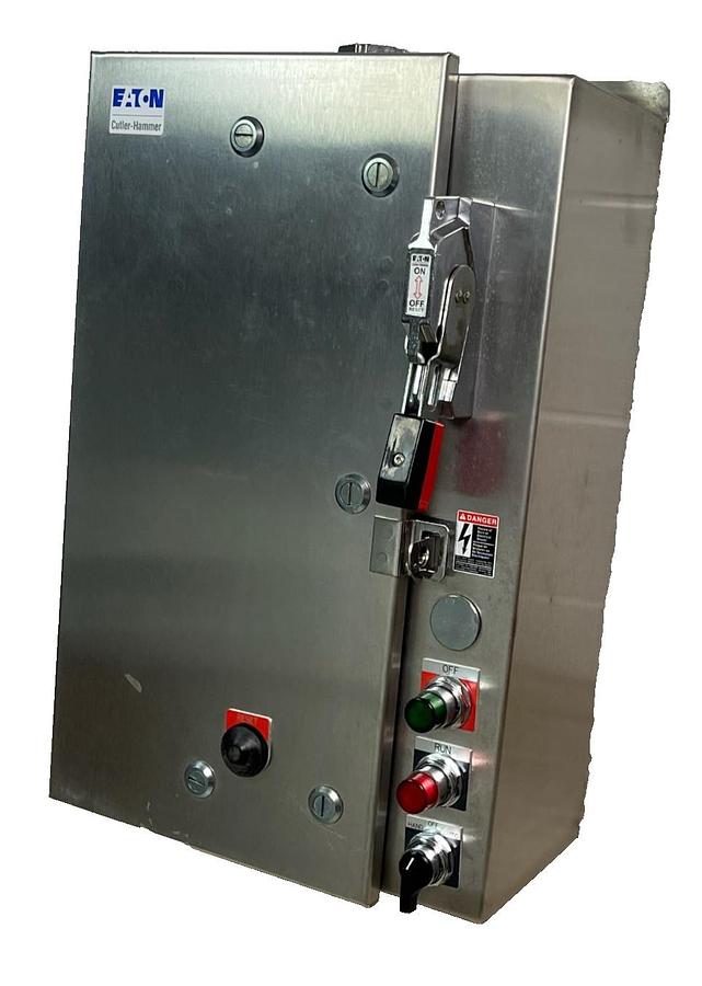 Eaton ECN2414CHC Stainless 4X Enclosure w/ HMCP Breaker & Transformer, P3A23C40