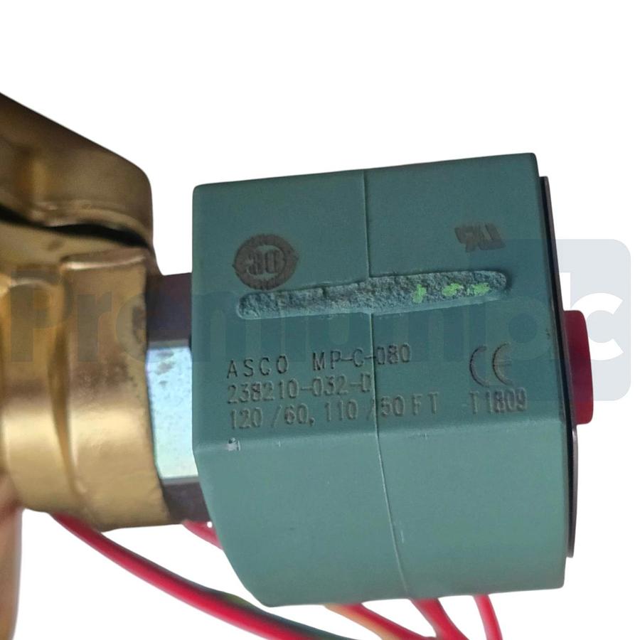 ASCO 8210G004 Red-Hat II 1" NPT Solenoid Valve 2-Way N/C 110/120VAC 20077 NSNP
