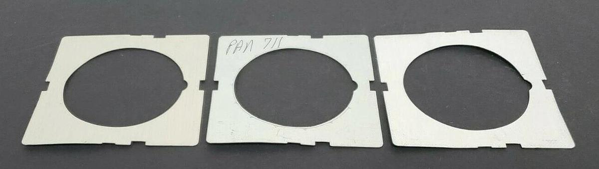 Used LOT OF 3 EAGLE SIGNAL PAN1056 DIAL PLATES 0-12 RANGE