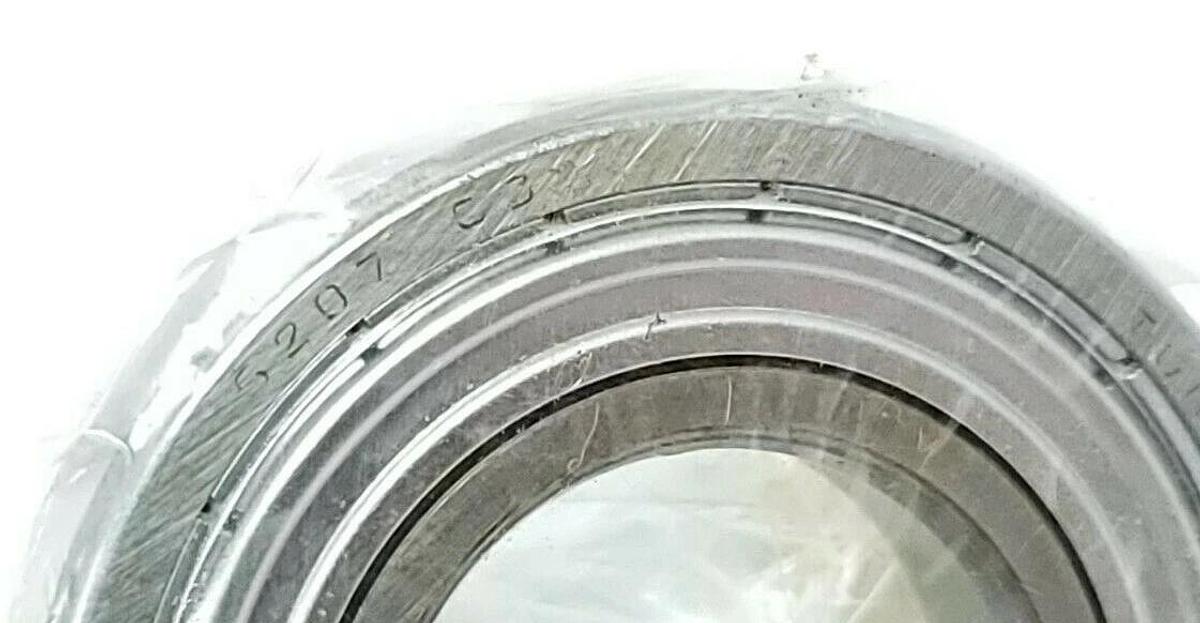 Used NIB ORS 6207ZZC3 SINGLE ROW DEEP GROOVE BALL BEARING