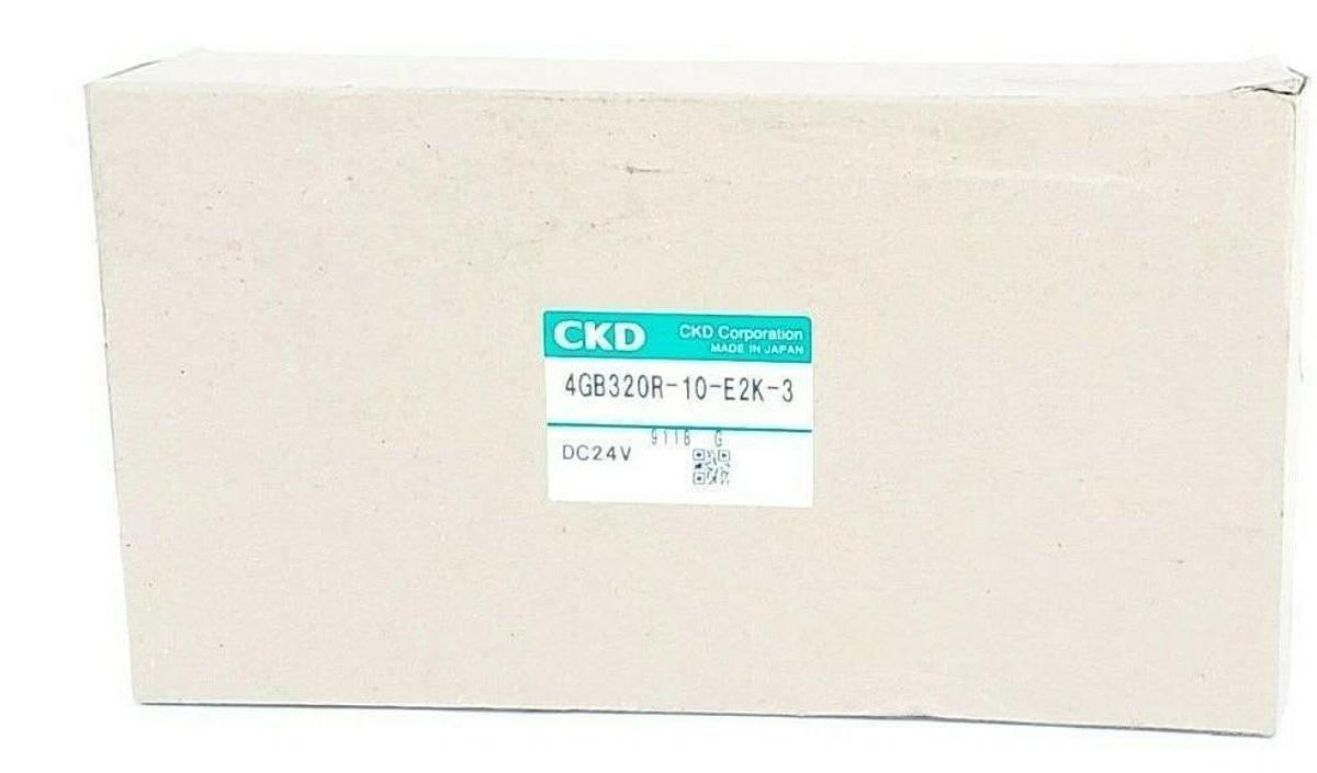 Used NEW CKD 4GB320R-10-E2K-3 PNEUMATIC PILOT VALVE 4GB320R10E2K3