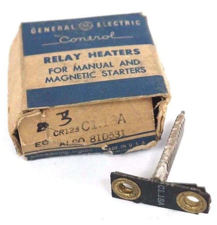 GENERAL ELECTRIC CR123C.18A HEATER ELEMENT CR123C18A, C1.18A