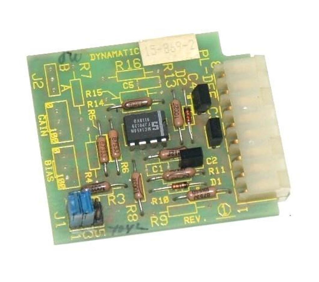 Used EATON CUTLER-HAMMER 15-869-2 DYNAMATIC ASSEMBLY BOARD 158692