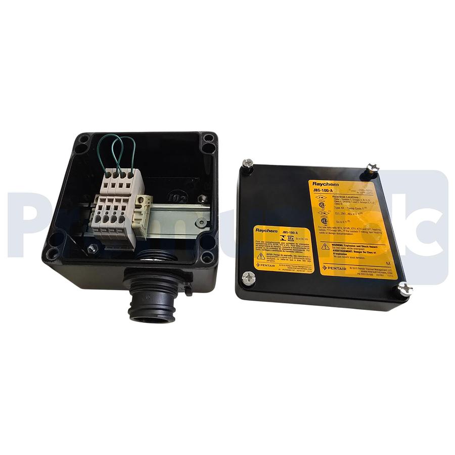 Used PENTAIR RAYCHEM NVENT JBS-100-A POWER CONNECTION JUNCTION BOX KINGSMEN TT-EJB-KM