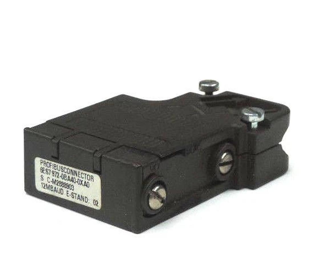 Used SIEMENS 6ES7972-0BA40-0XA0 PROFIBUS CONNECTOR 6ES79720BA40-0XA0