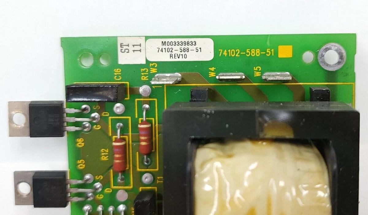 Used ALLEN BRADLEY 74102-588-51 POWER SUPPLY BOARD 7410258851