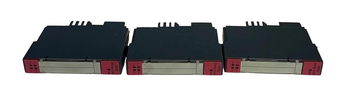 Used 3 TURCK BL20-4DO-24VDC-0.5A-P / 6827023 DIGITAL OUTPUT MODULES 24VDC 4DOp USNP