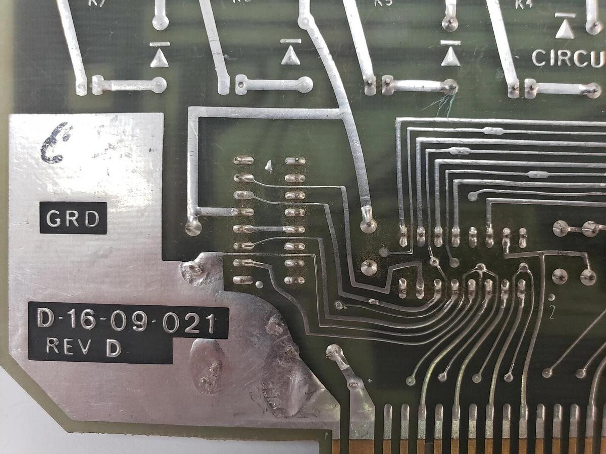 Refurbished REPAIRED ISSC D-16-09-21 REV. D RELAY BOARD, D-16-12-082 REV. B, 348-RR-PB