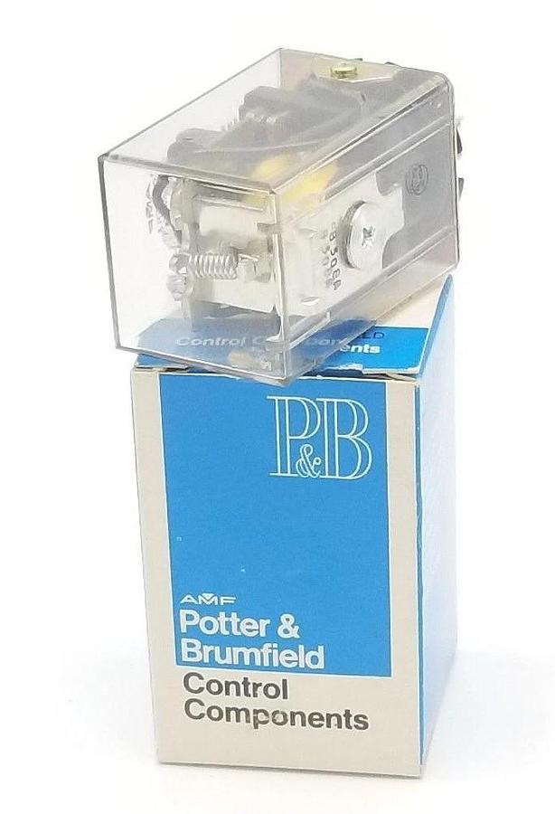 Used NIB AMF POTTER & BRUMFIELD KA-4877 RELAY 240V, 50/60HZ