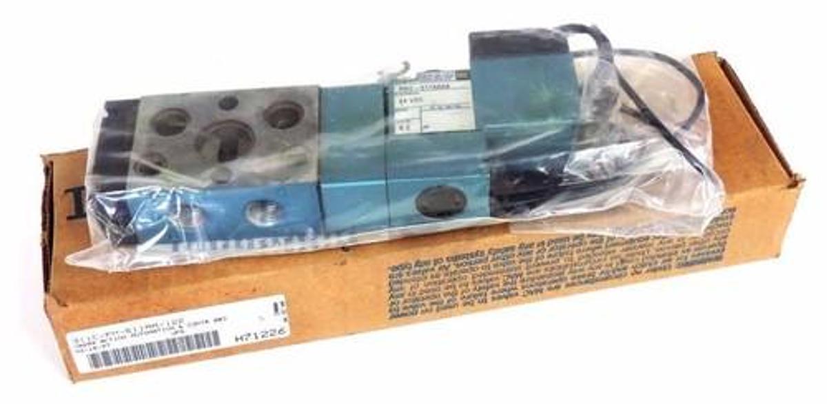 Used NIB MAC 811C-PM-611AA-122 SOLENOID VALVE 150PSI PME-611AAAA 811CPM611AA122