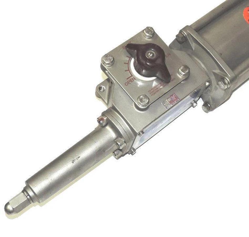 KEYSTONE CONTROLS M23SR-60 MORIN ACTUATOR ALL STAINLESS STEEL MAX PRESS. 120 PSI