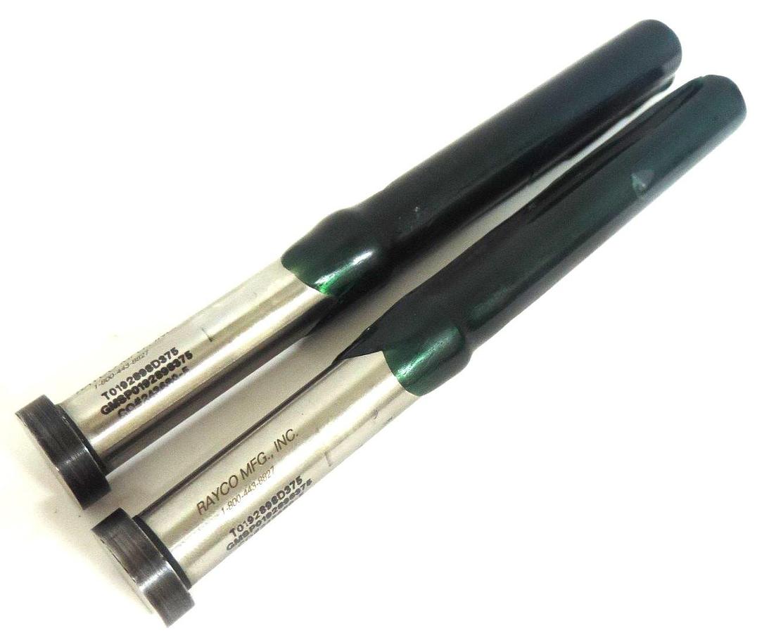 Used LOT OF 2 RAYCO SHAFTS T0192898D375, GMSP0192898375, CO# 243680-5