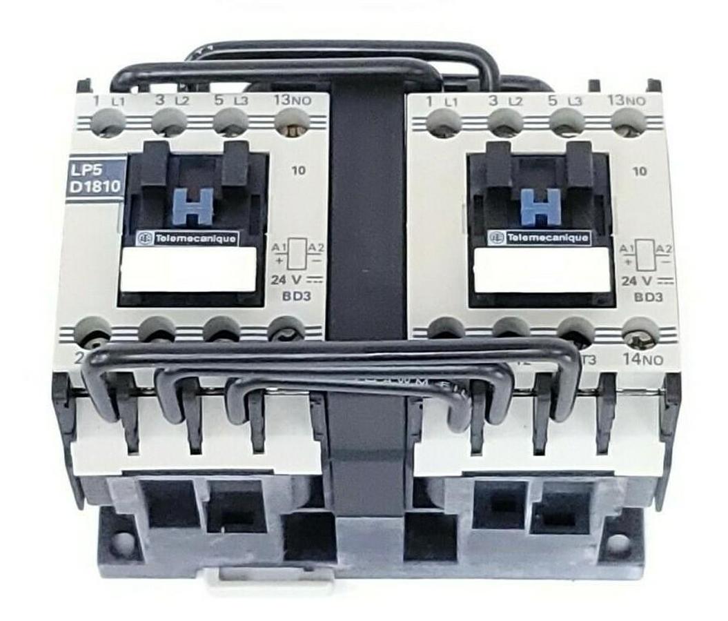 NIB TELEMECANIQUE LP5D1810BD3 REVERSING CONTACTOR 24VDC