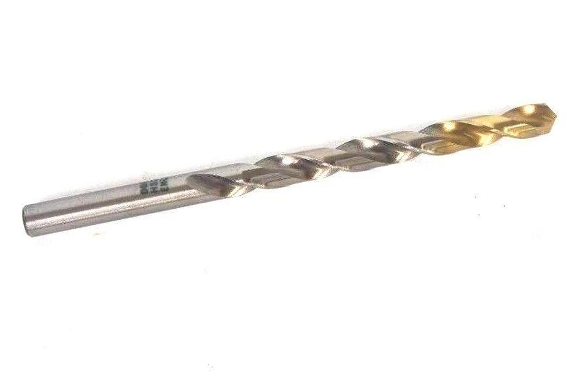 LOT OF 8 NEW DORMER A012 HSS TIN COATED TIP JOBBER DRILL BITS - ANSI, 1/4 IN