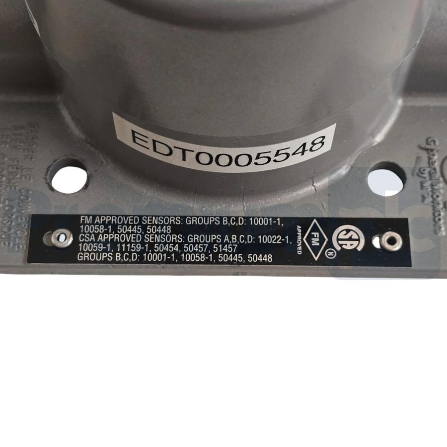 Used MSA General Monitors S5000-2-2-1-2-00-C00-000-0 Gas Monitor w/11159-2L Sensor