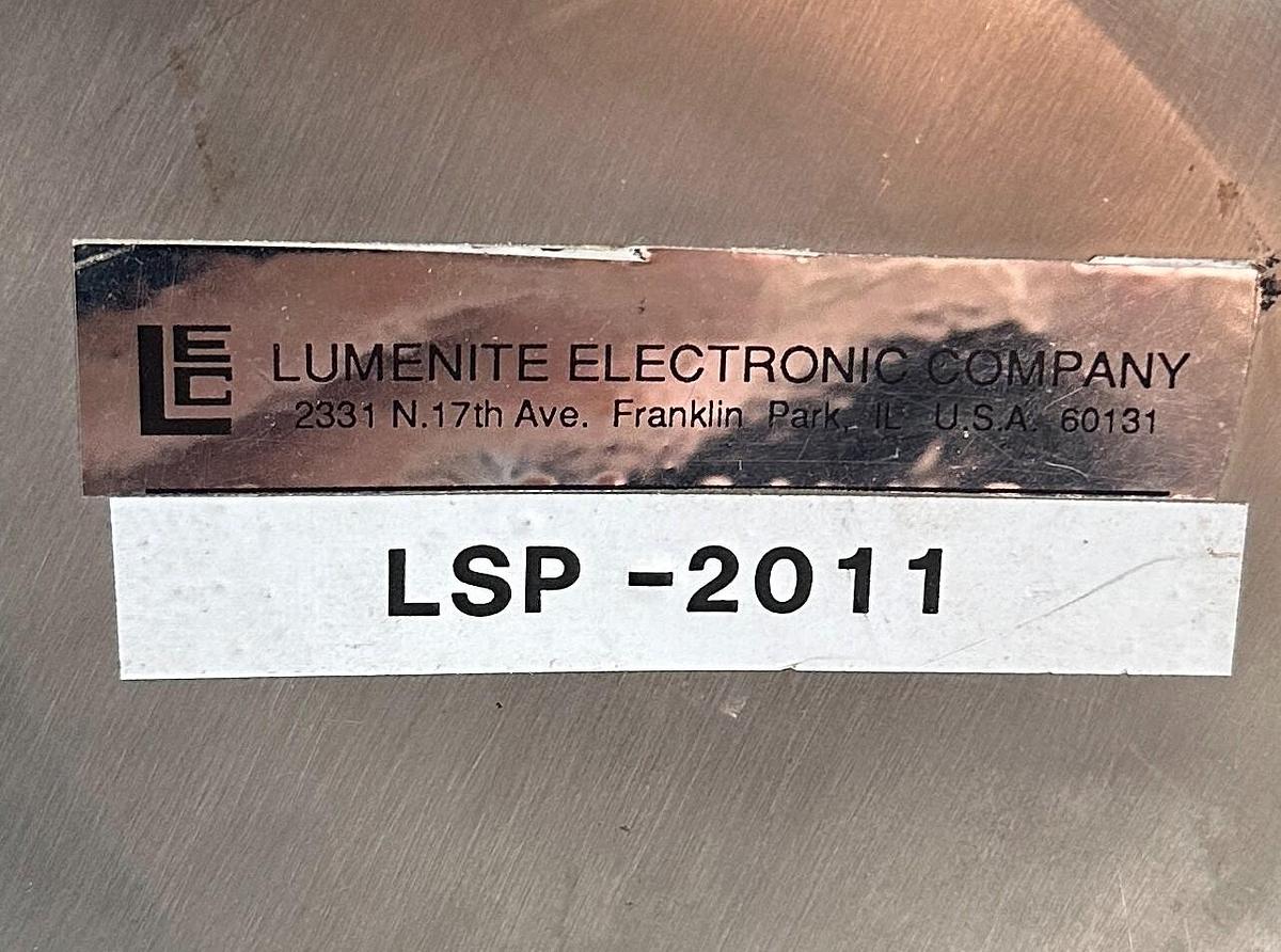 Used NEW LUMENITE LSP-2011 / LSP2011 LSP LIQUID SANITARY LEVEL PROBE NSNP