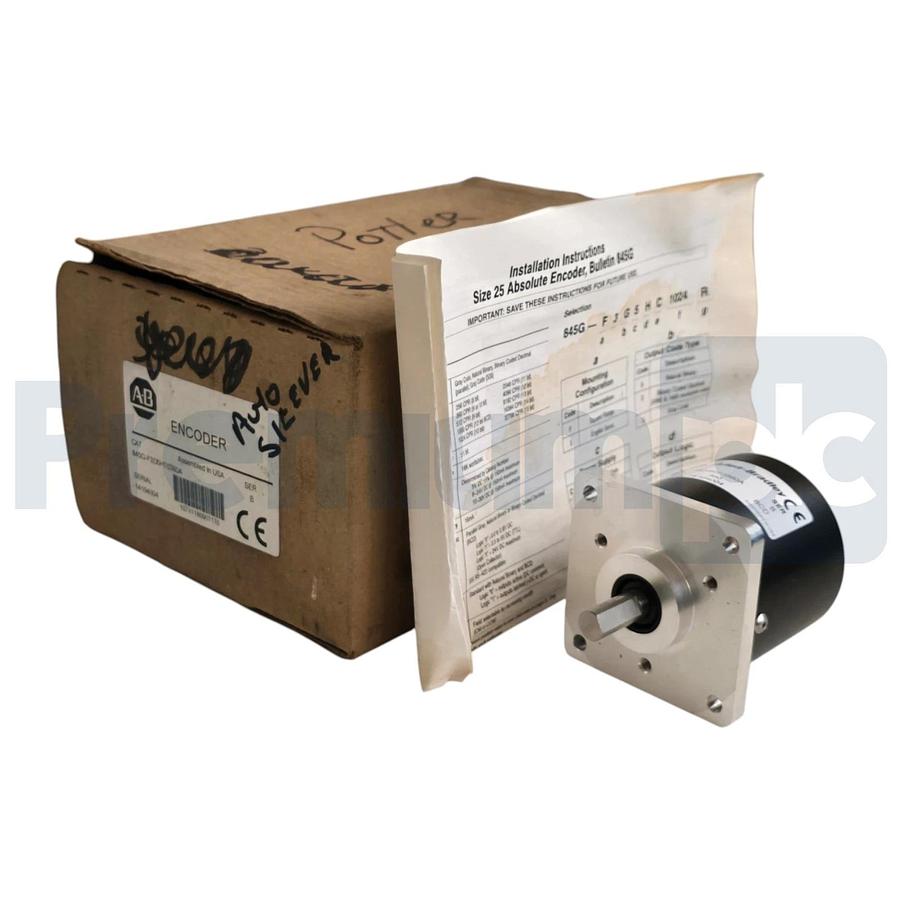 Allen-Bradley 845G-F3D5HT0360A /B Absolute Encoder 5VDC, 360PPR 3/8" SHAFT NSMP