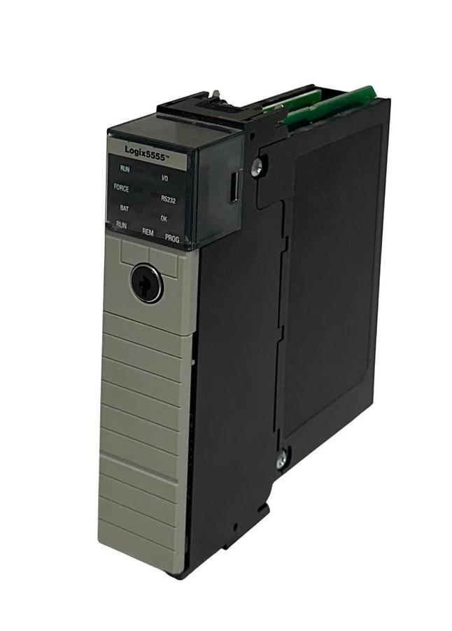 Used ALLEN BRADLEY 1756-L55 /A ControlLogix PROCESSOR W/ 1756-M13 /A MEMORY 1.5M USNP