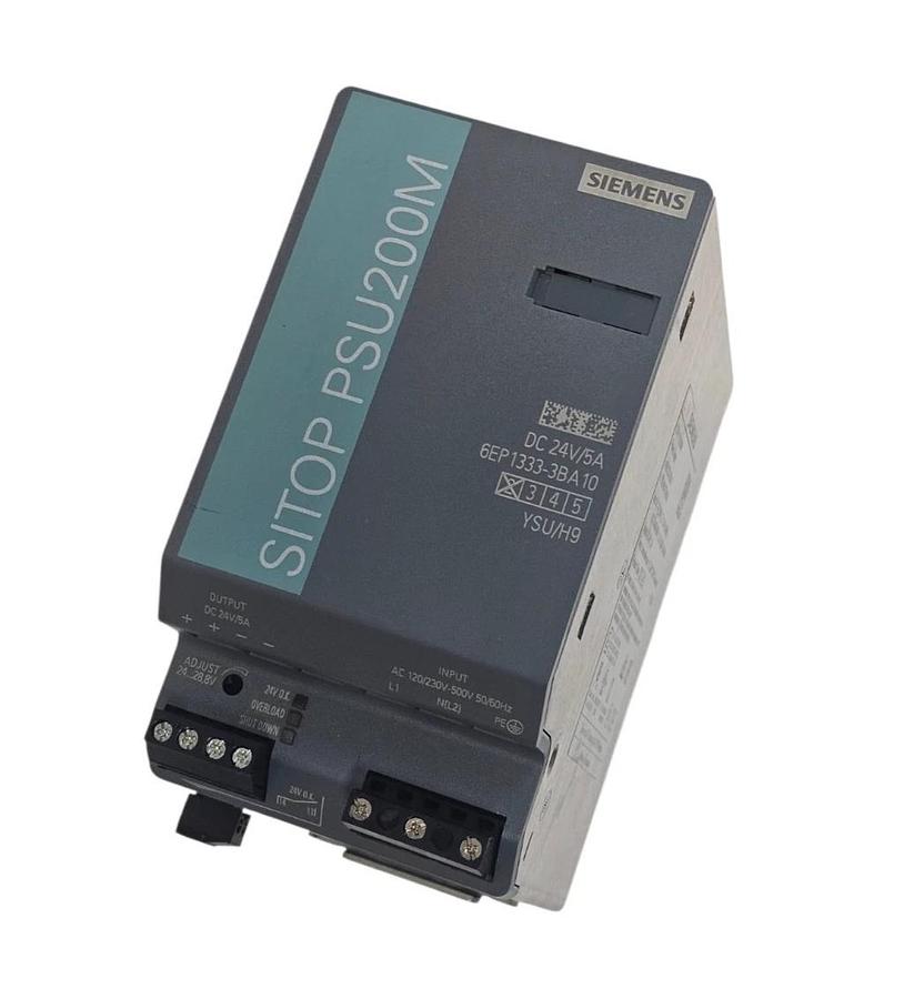 Used SIEMENS 6EP1333-3BA10 STABILIZED POWER SUPPLY SITOP PSU200M 6EP13333BA10